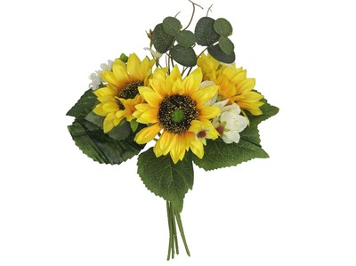 RAMO GIRASOLES EUCALIPTO