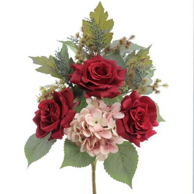 RAMO PALMA VINTAGE ROSAS