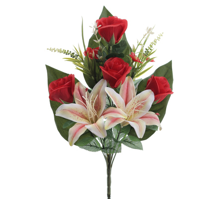 RAMO PALMA LILIUM ROSAS