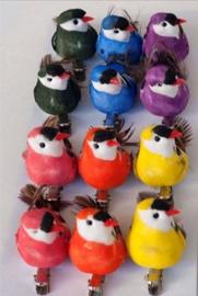 CLIP P?JARO SURTIDO 7 CM