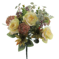 RAMO ROSAS EXOTICAS CORAL