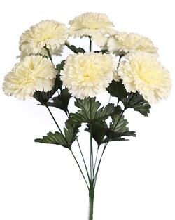 RAMO DE CLAVEL X7 CREMA