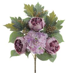 RAMO PALMA VINTAGE PEONIAS P?RPURA