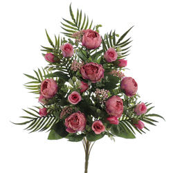 RAMO PALMA PEONIAS P?RPURA