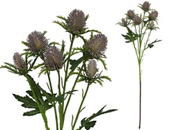 VARA DE GLOBOSA 60 CM GRIS