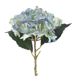 VARA DE HORTENSIA PETALO MINI  53 CM AZU