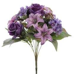 BOUQUET ROSAS HORTENSIAS LILIUM