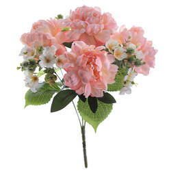 RAMO PEONIAS PRIMAVERAL SALM?N