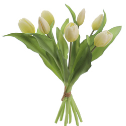 ATADO DE TULIPANES X7 TAC/NAT BLANCO