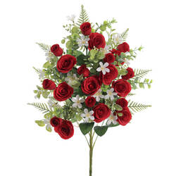 RAMO PALMA CAPULLOS Y ROSAS