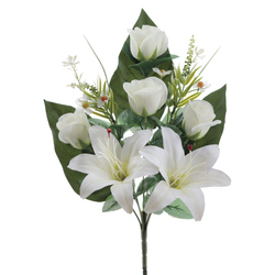 RAMO PALMA LILIUM ROSAS CREMA