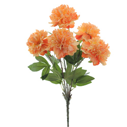 RAMO DE PEONIAS X5 NARANJA