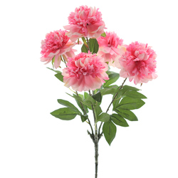 RAMO DE PEONIAS X5 ROSA
