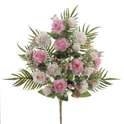 RAMO PALMA ROSA MINI ROSA
