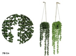 MACETA COLGANTE SENECIO 78 CM