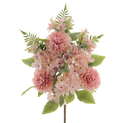 RAMO PALMA HIDRANGEA ZINNIAS