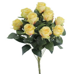 RAMO DE ROSAS X12 AMARILLO