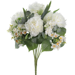 RAMO PEONIA VERONICAS CREMA