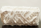 CENTRO RECTANGULAR MIMBRE 25X10X10 CM BL